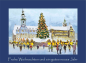 Preview: Weihnachtskarte Chemnitz-blau