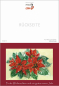 Preview: Weihnachtskarte Weihnachtsstern-rot
