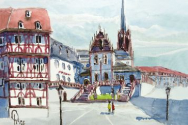 Aschaffenburger Marktplatz