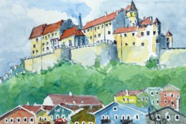 Burghausen mit Burg