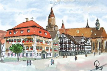 Feuchtwangen - Marktplatz