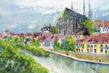 Görlitz - Blick auf die Neiße