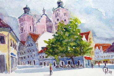 Ingolstadt - Blick auf Liebfrauenmünster