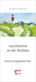 Geburtstagskalender Leuchttürme an der Nordsee