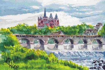 Limburg - Alte Lahnbrücke