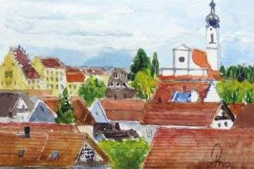 Murnau am Staffelsee - Stadtansicht