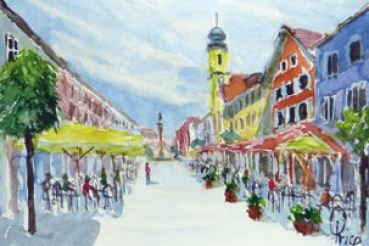 Murnau am Staffelsee - Obermarkt