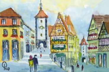 Rothenburg ob der Tauber - Plönlein