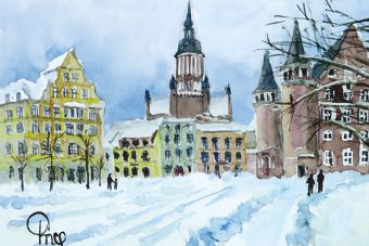 Stralsund im Winter