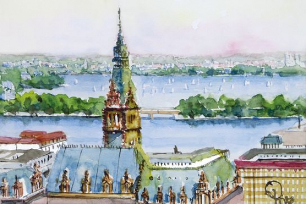 Hamburg - Binnen- und Außenalster
