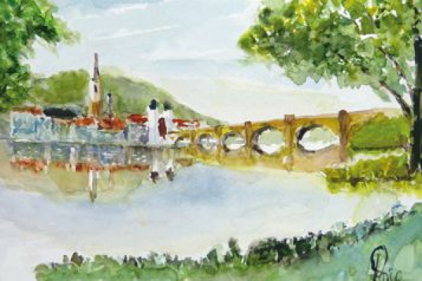Heidelberg mit Neckar