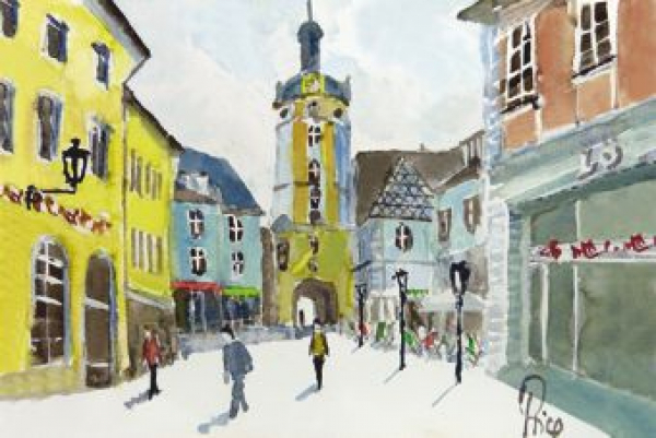Ansbach - Stadttor Herrieder Tor