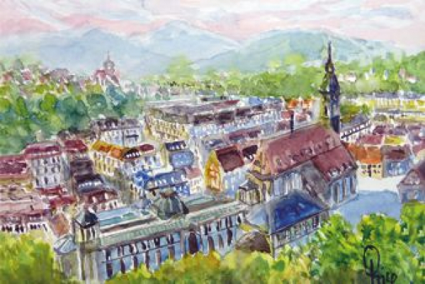 Baden-Baden - Stadtansicht