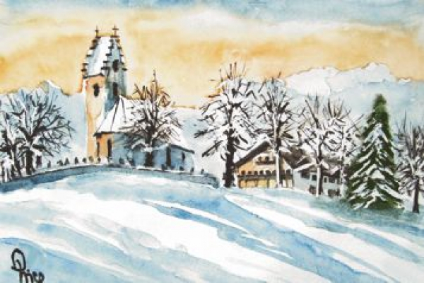 Sankt Margarethen im Winter