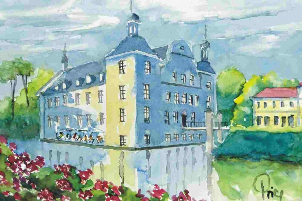 Essen - Schloss Borbeck - barockes Wasserschloss