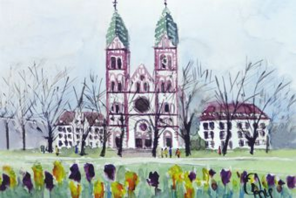 Freiburg - Herz-Jesu-Kirche