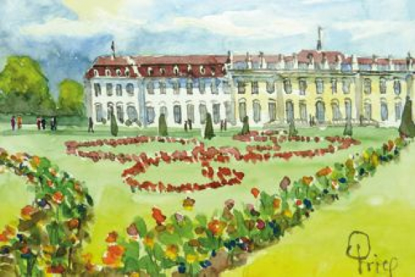 Ludwigsburg - Residenzschloss mit Garten