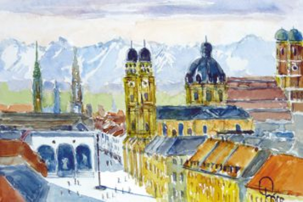 Blick über München