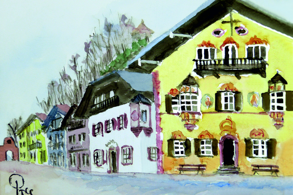 Neubeuern am Inn - Marktplatz