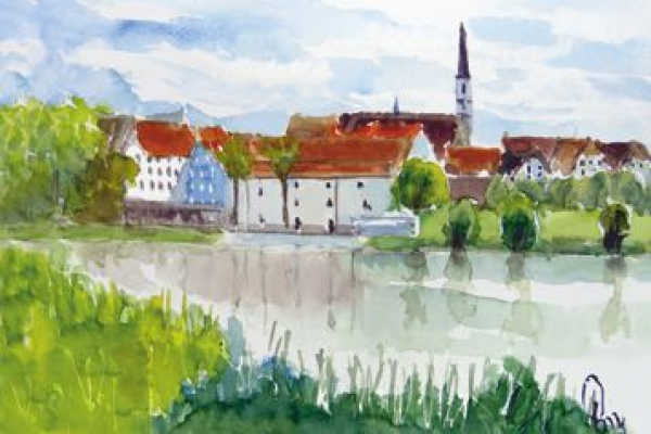 Straubing und Donau