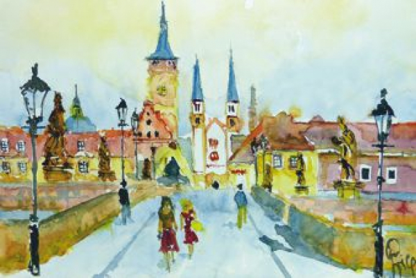 Würzburg - Alte Mainbrücke